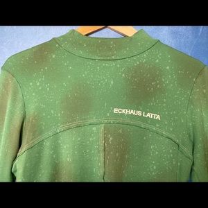 ECKHAUS LATTA lapped baby turtleneck
